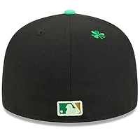 Men's New Era  Black Cincinnati Reds 2026 St. Patrick's Day 59FIFTY Fitted Hat