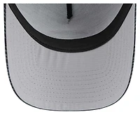 Men's New Era  Black Cincinnati Reds 9FORTY A-Frame Trucker Adjustable Hat