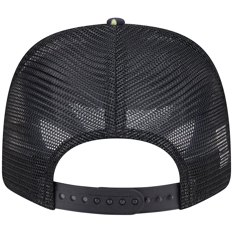 Casquette extensible à boutons-pression New Era noire pour homme, motif Adventure Drinks 9SEVENTY, Cincinnati Reds