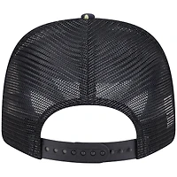 Men's New Era Black Cincinnati Reds Adventure Drinks Pattern 9SEVENTY Stretch-Snap Hat