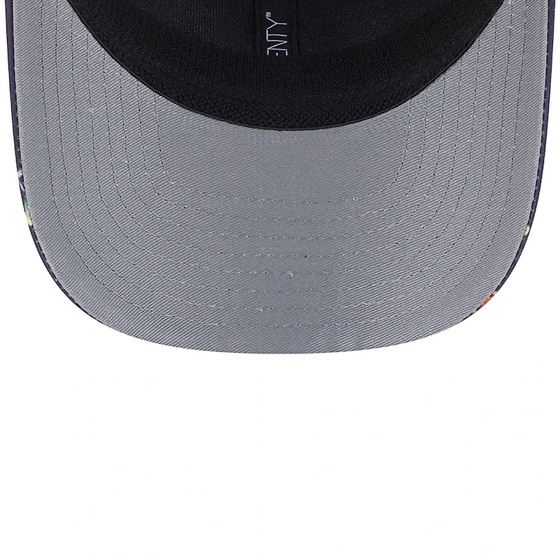 Casquette extensible à boutons-pression New Era noire pour homme, motif Adventure Drinks 9SEVENTY, Cincinnati Reds