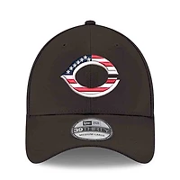 Men's New Era Black Cincinnati Reds America 250 39THIRTY Flex Hat