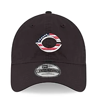 Men's New Era Black Cincinnati Reds America 250 9TWENTY Adjustable Hat