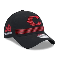 Casquette réglable noire Cincinnati Reds City Connect Alternate 9TWENTY New Era pour hommes