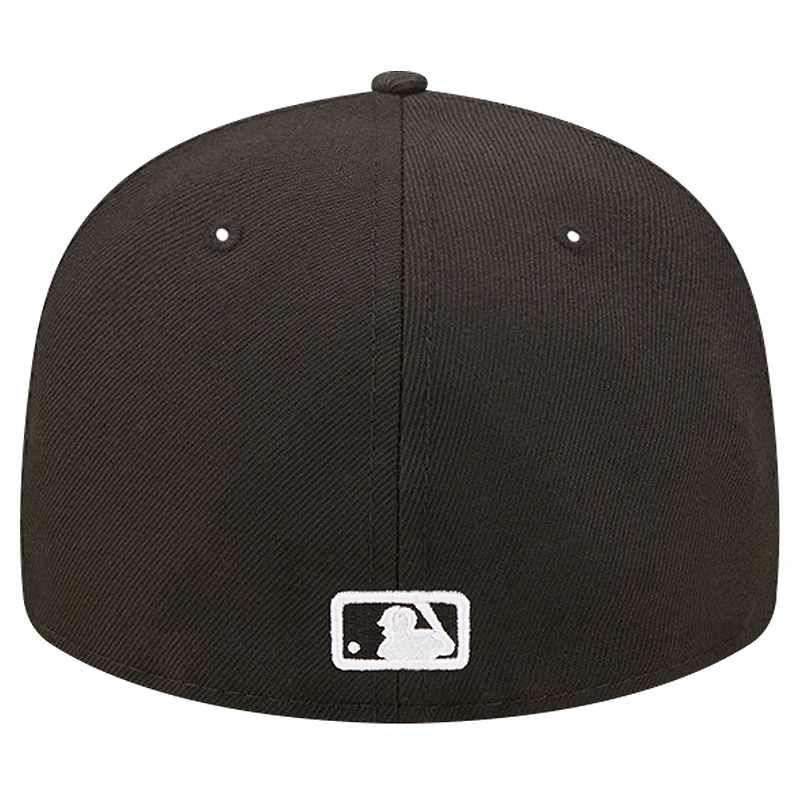 Casquette ajustée 59FIFTY Low Profile Cincinnati Reds New Era pour homme, noire