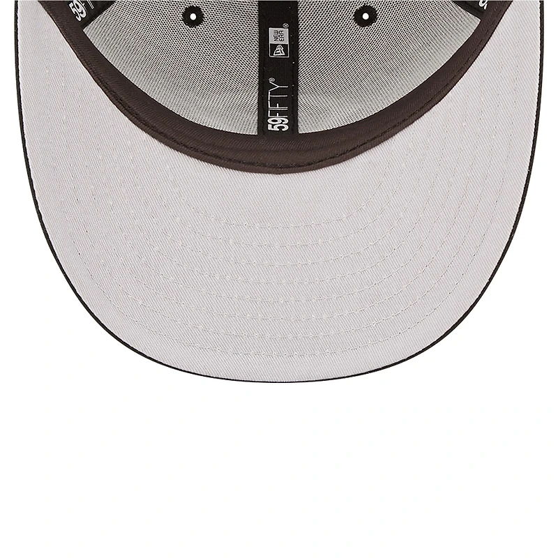 Casquette ajustée 59FIFTY Low Profile Cincinnati Reds New Era pour homme, noire