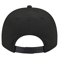 Casquette snapback New Era Motion A-Frame 9FIFTY noire pour homme, modèle Cincinnati Reds.