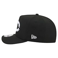 Men's New Era  Black Cincinnati Reds Motion A-Frame 9FIFTY Snapback Hat