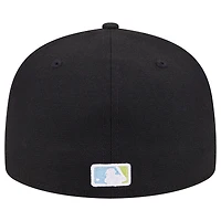 Casquette ajustée 59FIFTY noire pour homme Cincinnati Reds New Era