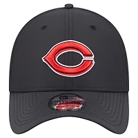 Men's New Era  Black Cincinnati Reds Night 39THIRTY Flex Hat