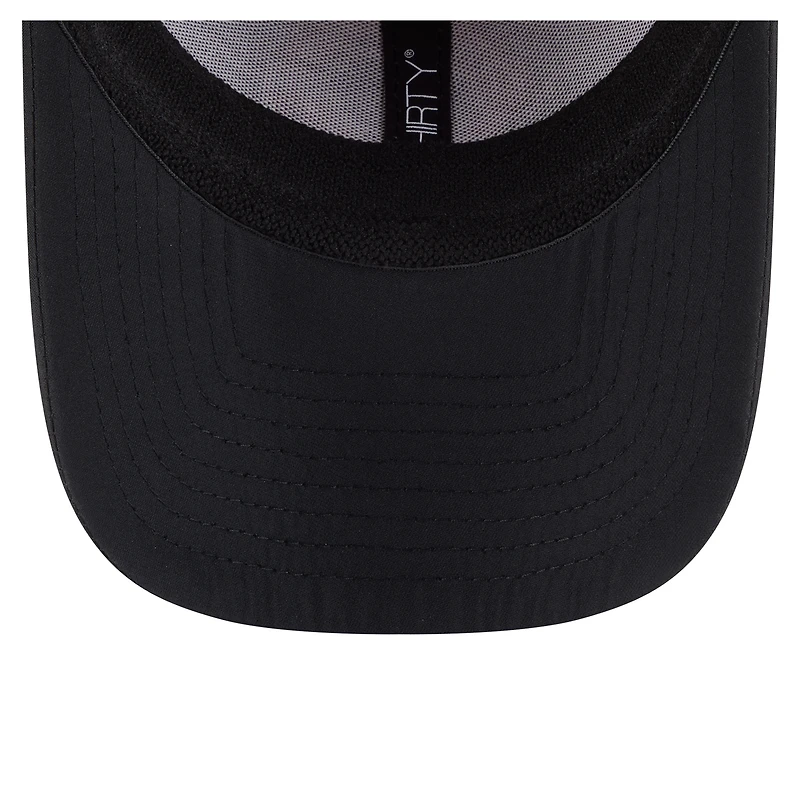 Men's New Era  Black Cincinnati Reds Night 39THIRTY Flex Hat