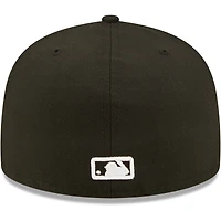 Casquette ajustée 59FIFTY avec logo de l'équipe des Cincinnati Reds New Era pour homme, noire