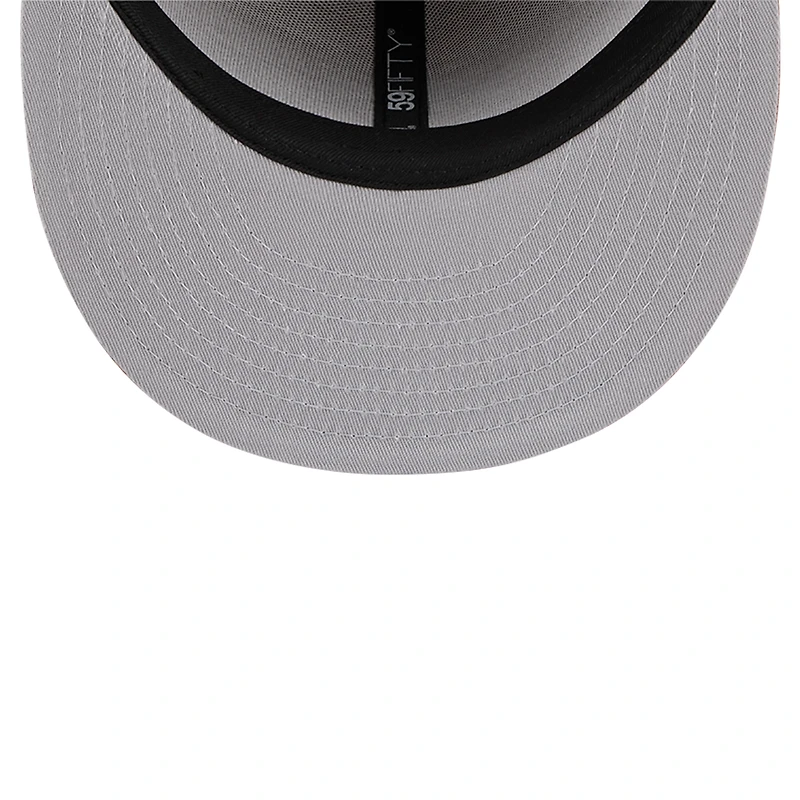 Casquette ajustée 59FIFTY marron des Cincinnati Reds New Era pour hommes