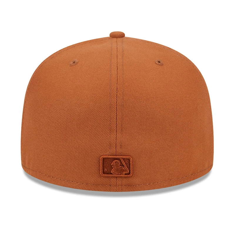 Men's New Era Brown Cincinnati Reds Spring Color 59FIFTY Fitted Hat