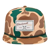 Men's New Era  Camo Cincinnati Reds Duck 19TWENTY Adjustable Hat