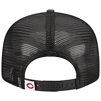 Men's New Era Camo Cincinnati Reds Woodland Camo Trucker 9FIFTY Snapback Hat