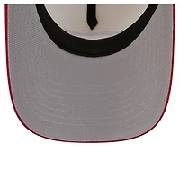 Casquette ajustée New Era 59FORTY crème pour homme, modèle Cincinnati Reds Chrome A-Frame