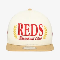 Casquette snapback New Era crème Cincinnati Reds Club 9FIFTY pour homme