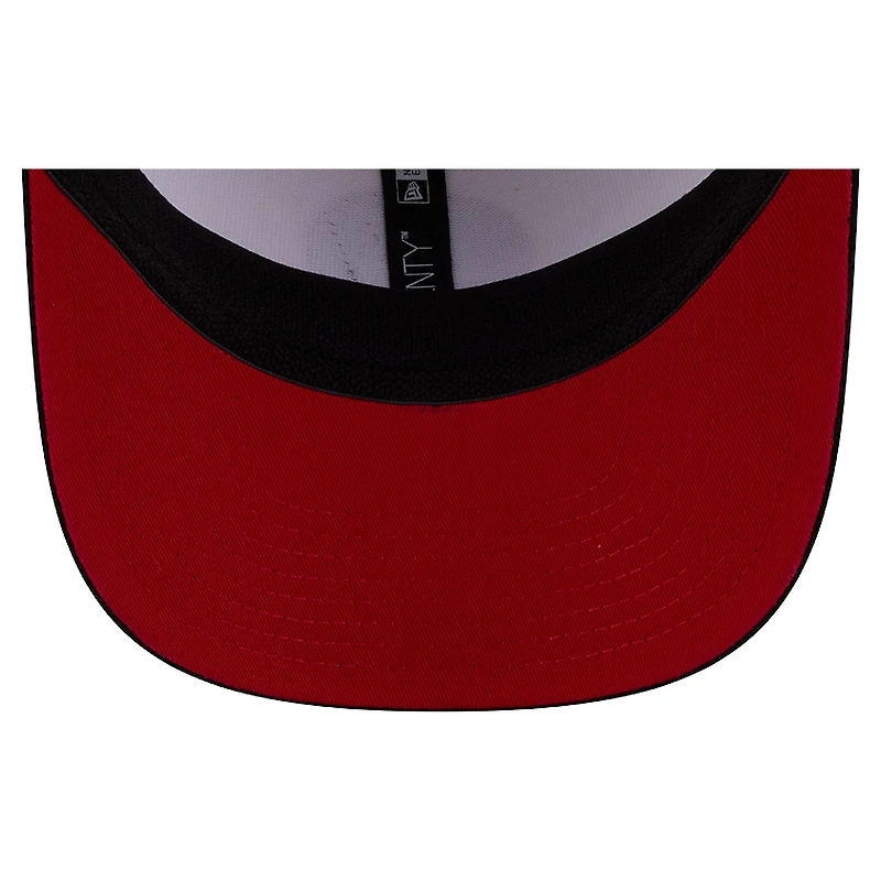 Casquette ajustable New Era 9SEVENTY crème pour homme des Cincinnati Reds