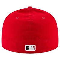 Casquette ajustée New Era Elly De La Cruz rouge Cincinnati Reds 2025 Player’s Weekend 59FIFTY pour homme