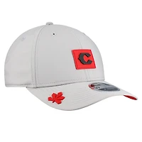 Men's New Era  Gray Cincinnati Reds 2026 Clubhouse Alternate 39THIRTY Flex Hat