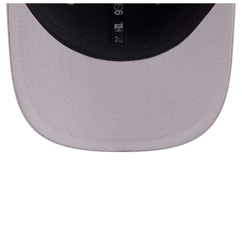 Men's New Era Gray Cincinnati Reds Laser Perforated 9SEVENTY Adjustable Hat