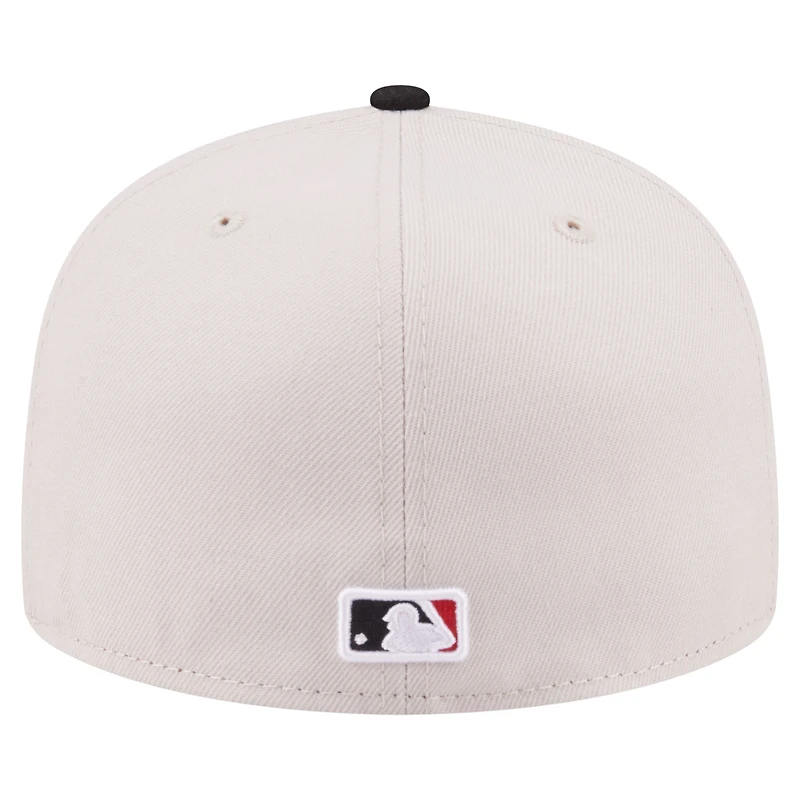 Men's New Era  Khaki Cincinnati Reds City Icon 59FIFTY Fitted Hat