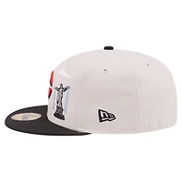 Men's New Era  Khaki Cincinnati Reds City Icon 59FIFTY Fitted Hat