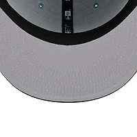 Casquette ajustée 59FIFTY pour homme des Cincinnati Reds 1990 World Series Beach Kiss New Era bleu clair/marron