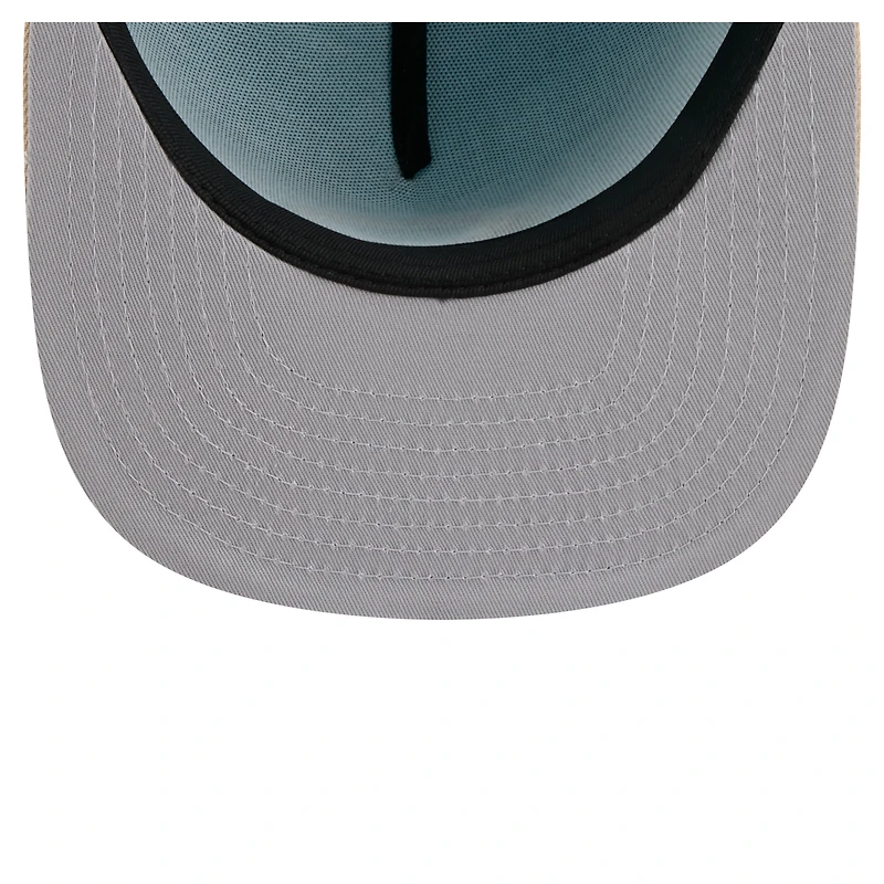 Casquette snapback A-Frame 9FIFTY bleu clair/beige clair pour homme New Era, pack couleur Cincinnati Reds