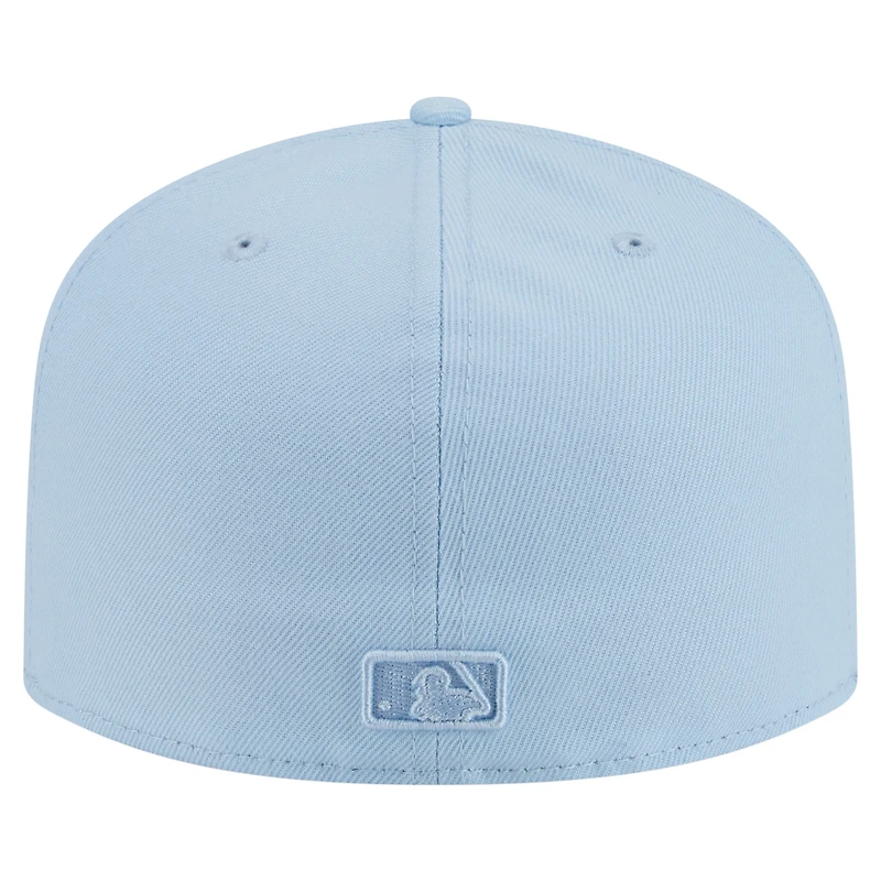 Men's New Era  Light Blue Cincinnati Reds Color Pack A-Frame 59FIFTY Fitted Hat