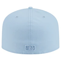 Men's New Era  Light Blue Cincinnati Reds Color Pack A-Frame 59FIFTY Fitted Hat