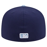 Men's New Era Navy/Light Blue Cincinnati Reds Color Pack 2-Tone 59FIFTY Fitted Hat