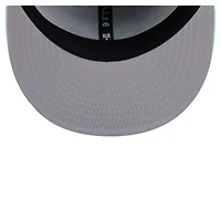 Casquette snapback New Era 9FIFTY pour homme, coloris bleu marine/turquoise, Cincinnati Reds.