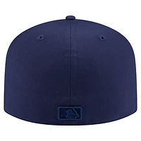 Casquette ajustée New Era 59FIFTY bleu marine pour homme, coloris A-Frame, des Cincinnati Reds