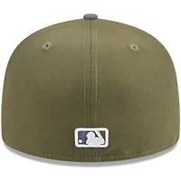 Casquette ajustée 59FIFTY pour homme des Cincinnati Reds New Era olive/bleu