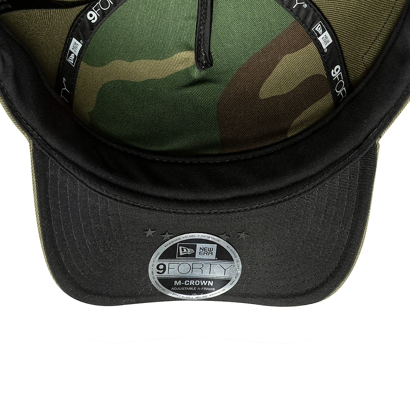 Casquette ajustable New Era Olive Cincinnati Reds 2026 Journée des forces armées 9FORTY pour homme