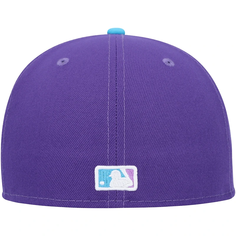 Men's New Era Purple Cincinnati Reds Vice 59FIFTY Fitted Hat