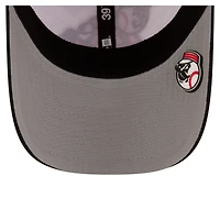 Casquette New Era 39THIRTY Flex Clubhouse MLB 2025 des Cincinnati Reds pour homme, rouge/noir
