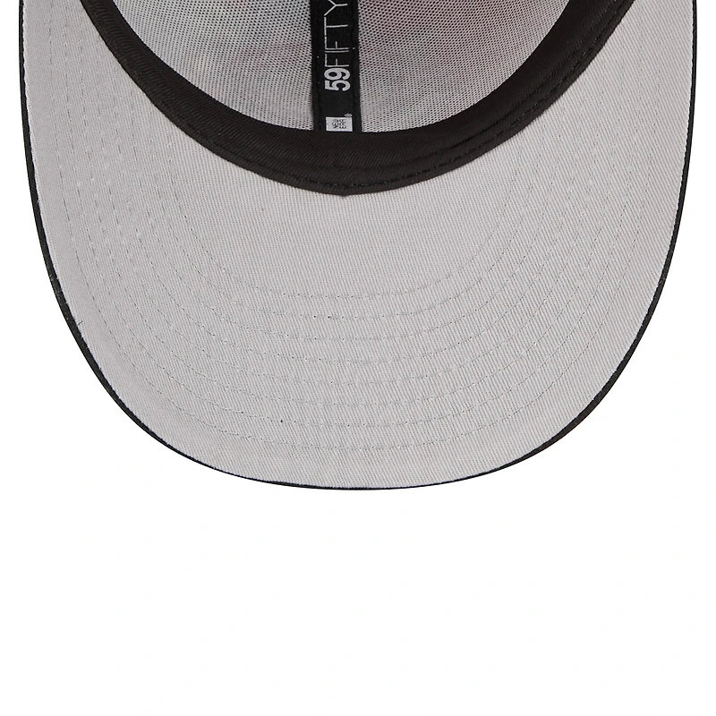Men's New Era Red/Black Cincinnati Reds 2025 MLB Diamond Hero Edition Low Profile 59FIFTY Fitted Hat