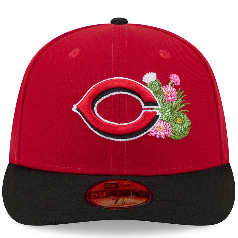Men's New Era Red/Black Cincinnati Reds 2026 Spring Training 59FIFTY Fitted Hat
