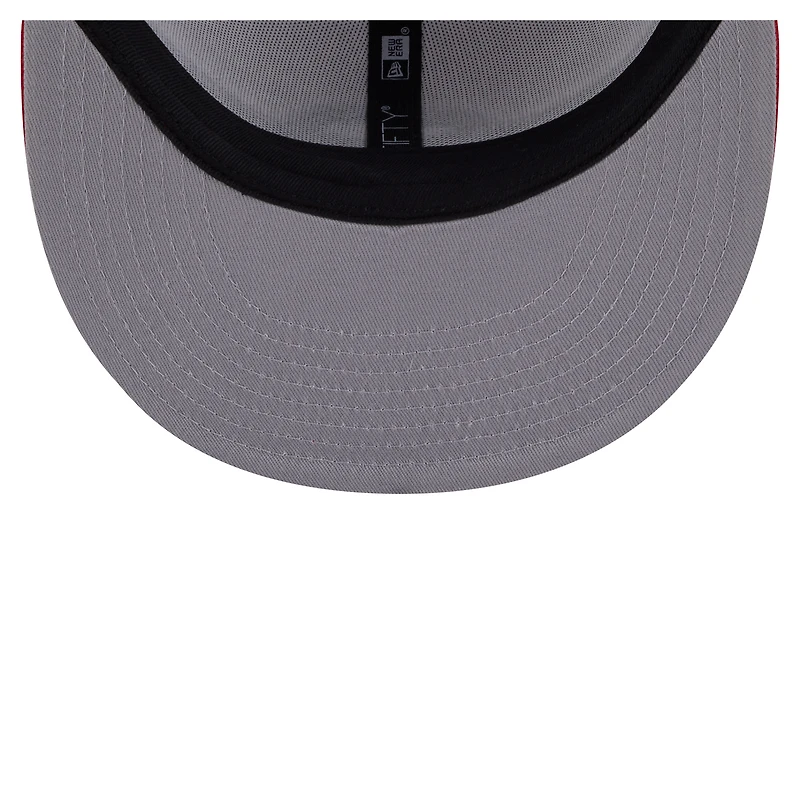 Casquette ajustée 59FIFTY Paint Stroke des Cincinnati Reds de New Era pour homme, rouge/blanc
