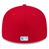 Men's New Era Red Cincinnati Reds 2024 Father's Day Low Profile 59FIFTY Fitted Hat