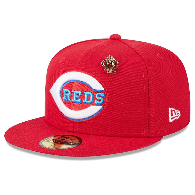 Men's New Era  Red Cincinnati Reds 2025 Big League Chew 59FIFTY Fitted Hat