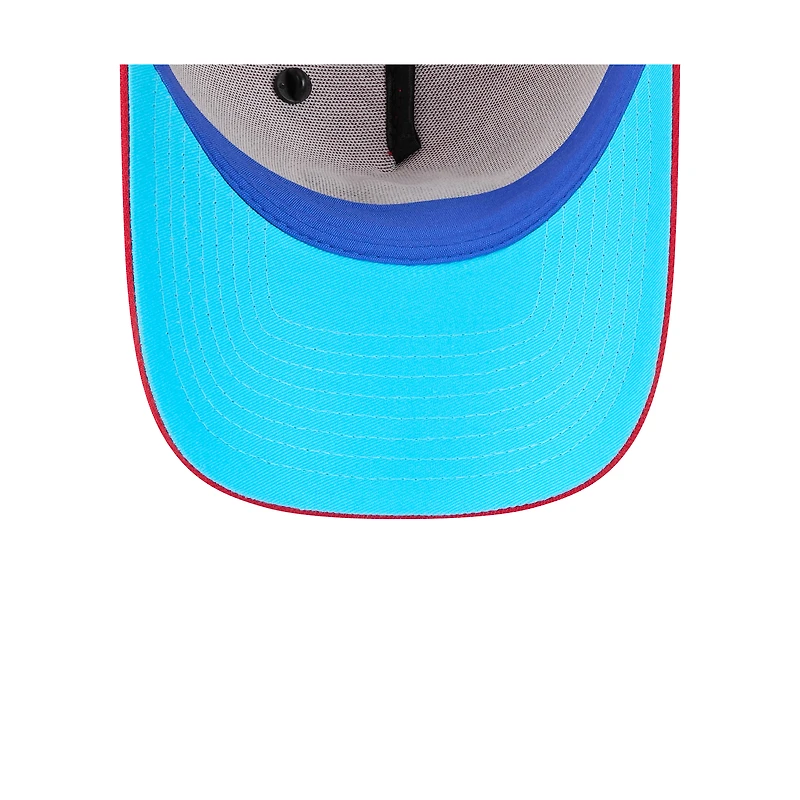 Casquette camionneur ajustable 9FORTY Big League Chew A-Frame pour homme New Era rouge des Cincinnati Reds 2025