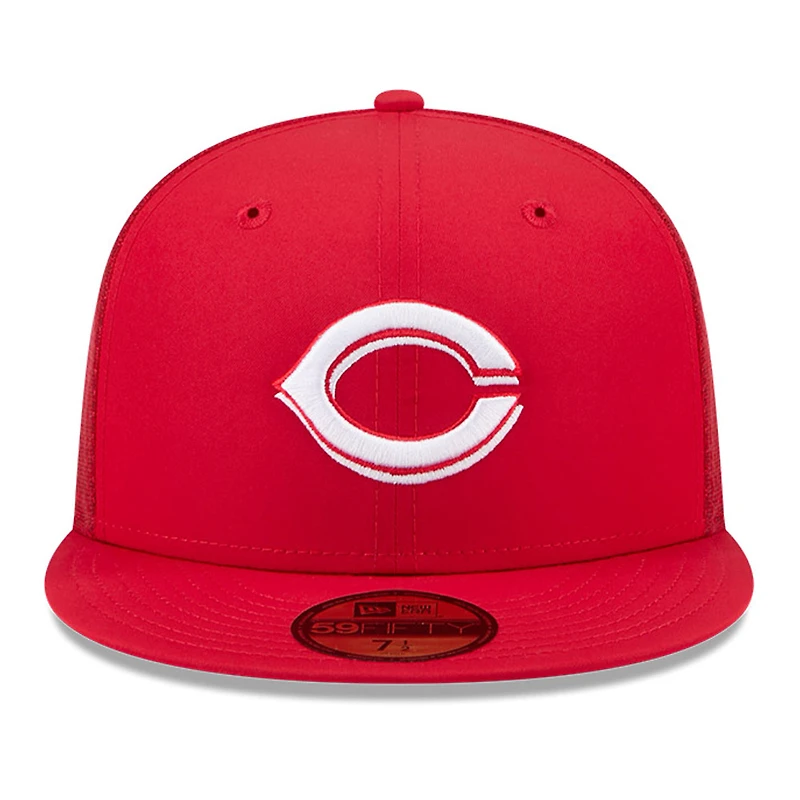 Men's New Era Red Cincinnati Reds 2026 Batting Practice 59FIFTY Fitted Hat