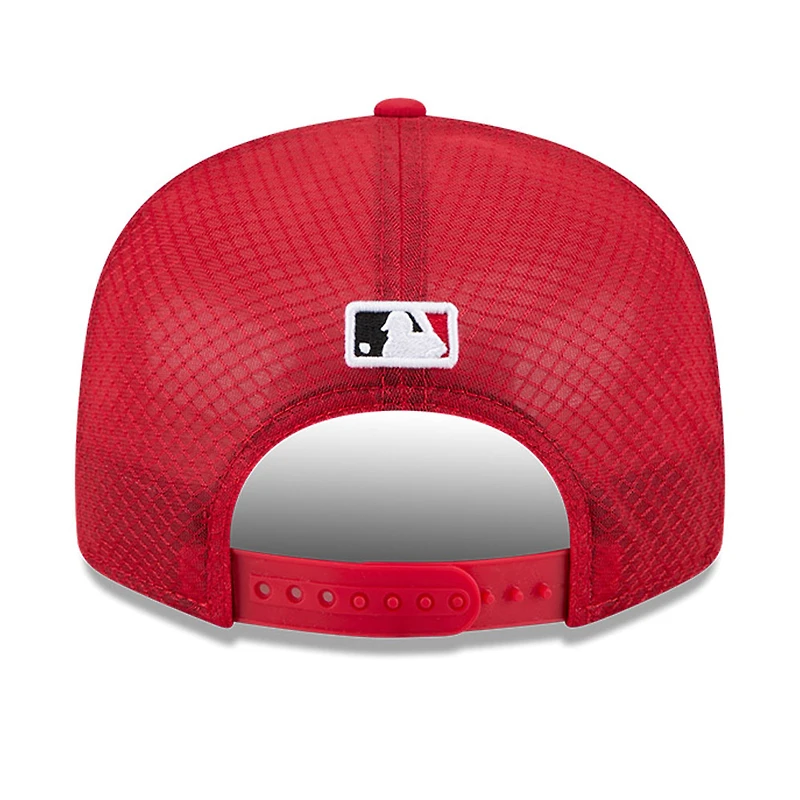 Men's New Era Red Cincinnati Reds 2026 Batting Practice 9FIFTY Snapback Hat