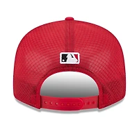 Men's New Era Red Cincinnati Reds 2026 Batting Practice 9FIFTY Snapback Hat