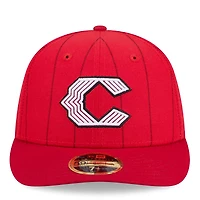Casquette ajustée New Era rouge Cincinnati Reds 2026 City Connect Low Profile 59FIFTY pour homme