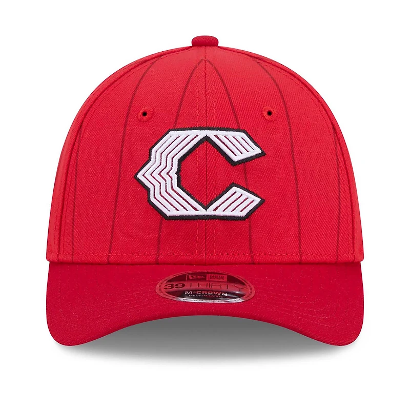 Men's New Era Red Cincinnati Reds 2026 City Connect M-Crown 39THIRTY Flex Hat